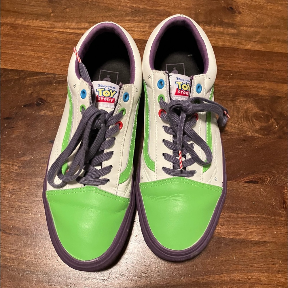 VANS Old Skool x Toy Story Buzz Lightyear Shoes - Size Men 9.5/Women 11